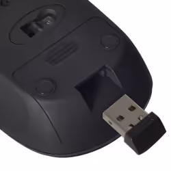 ADVANCE CLS-SLIM-BK clavier Souris incluse RF sans fil AZERTY Français Noir - Vue supplémentaire 7