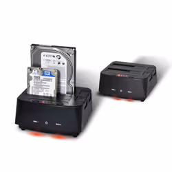 ADVANCE BX-D3002U3, HDD, SSD, Parallel ATA (IDE), SATA, Série ATA II, Série ATA III, 2.5,3.5", 3 To, USB 2.0 Type-B, 5 Gbit/s