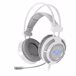 Spirit of Gamer Elite-H70, Avec fil, Jouer, 20 - 20000 Hz, 315 g, Casque, Blanc