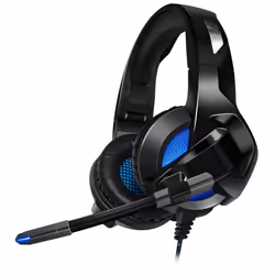 Spirit of Gamer XPERT-H300, Avec fil, Jouer, 50 - 10000 Hz, 320 g, Casque, Noir, Bleu