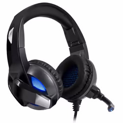 Spirit of Gamer XPERT-H300 Casque Avec fil Arceau Jouer Noir, Bleu