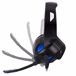 Spirit of Gamer XPERT-H300 Casque Avec fil Arceau Jouer Noir, Bleu - Vue supplémentaire 4