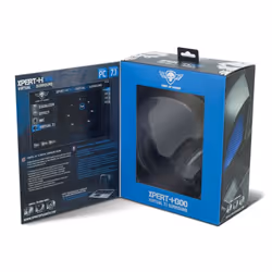 Spirit of Gamer XPERT-H300 Casque Avec fil Arceau Jouer Noir, Bleu - Vue supplémentaire 8