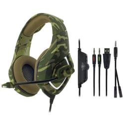Spirit of Gamer ELITE-H50 Casque Avec fil Arceau Jouer Camouflage