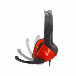 Spirit of Gamer XPERT-H100 Casque Avec fil Arceau Jouer USB Type-A Noir, Rouge