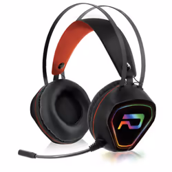 ADVANCE GTA 230, Avec fil, 20 - 10000 Hz, Jouer, 197 g, Casque, Noir, Rouge