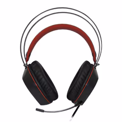 ADVANCE GTA 230 Casque Avec fil Arceau Jouer Noir, Rouge