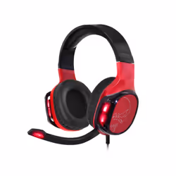 Spirit of Gamer ELITE-H60, Avec fil, Jouer, 20 - 20000 Hz, 250 g, Casque, Noir, Rouge