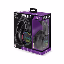 Spirit of Gamer ELITE-H10 Casque Avec fil Arceau Jouer USB Type-A Noir - Vue supplémentaire 7