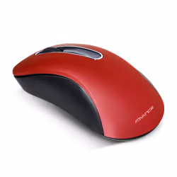 ADVANCE Shape 3D, Ambidextre, Optique, RF sans fil, 1600 DPI, Rouge