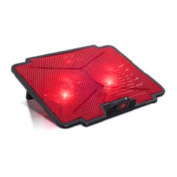 Spirit of Gamer Air Blade 100 système de refroidissement pour ordinateurs portables 15.6" 1000 tr/min Noir, Rouge