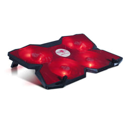 Spirit of Gamer SOG-VE500RE système de refroidissement pour ordinateurs portables 43,2 cm (17") 1200 tr/min Noir, Rouge