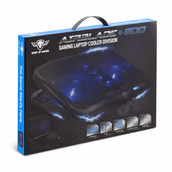Spirit of Gamer Airblade 600 système de refroidissement pour ordinateurs portables 43,2 cm (17") 1500 tr/min Noir, Bleu - Vue supplémentaire 10