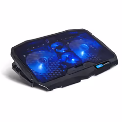 Spirit of Gamer Airblade 600 système de refroidissement pour ordinateurs portables 43,2 cm (17") 1500 tr/min Noir, Bleu