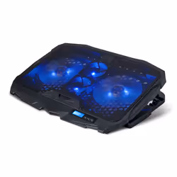 Spirit of Gamer Airblade 600 système de refroidissement pour ordinateurs portables 43,2 cm (17") 1500 tr/min Noir, Bleu