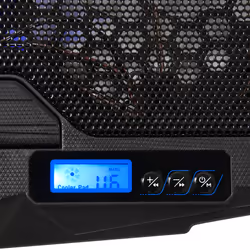 Spirit of Gamer Airblade 600 système de refroidissement pour ordinateurs portables 43,2 cm (17") 1500 tr/min Noir, Bleu - Vue supplémentaire 9