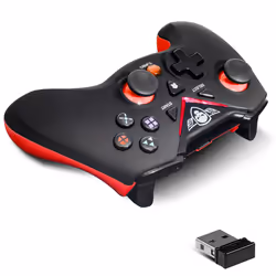 Spirit of Gamer SOG-RFXGP accessoire de jeux vidéo Noir, Rouge USB Manette de jeu Analogique/Numérique PC, Playstation 3