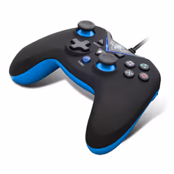 Spirit of Gamer SOG-WXGP accessoire de jeux vidéo Manette de jeu PC,Playstation 3 Analogique/Numérique USB Noir, Bleu