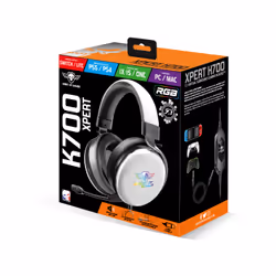 Spirit of Gamer XPERT H700 Casque Avec fil Arceau Jouer Blanc