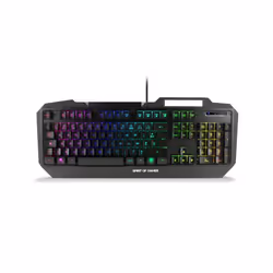 Spirit of Gamer ELITE-K40 clavier USB AZERTY Français Noir