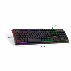 ADVANCE CLA-GTA230 clavier USB AZERTY Français Noir - Vue supplémentaire 4