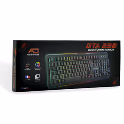 ADVANCE CLA-GTA230 clavier USB AZERTY Français Noir - Vue supplémentaire 5