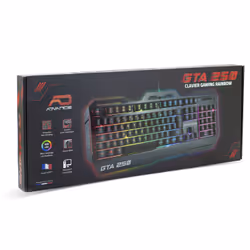 ADVANCE Gamer RGB GTA 250 clavier USB QZERTY Français Noir - Vue supplémentaire 5