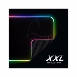 Spirit of Gamer Darkskull Tapis de souris de jeu Noir, Multicolore