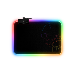 Spirit of Gamer Darkskull Tapis de souris de jeu Noir, Multicolore