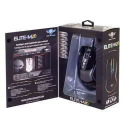 Spirit of Gamer Elite-M20 souris Droitier USB Type-A Optique 4000 DPI - Vue supplémentaire 11