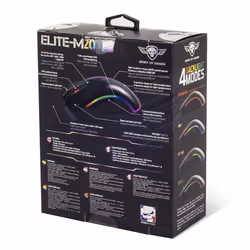 Spirit of Gamer Elite-M20 souris Droitier USB Type-A Optique 4000 DPI - Vue supplémentaire 12