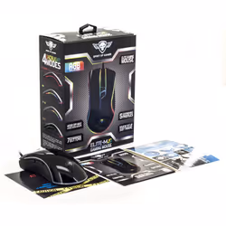 Spirit of Gamer Elite-M20 souris Droitier USB Type-A Optique 4000 DPI - Vue supplémentaire 9