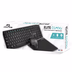 ADVANCE ELITE COMBO clavier RF sans fil QZERTY Français Noir - Vue supplémentaire 5