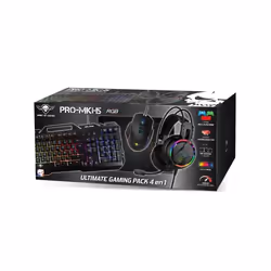 Spirit of Gamer PRO MKH5 clavier Souris incluse USB AZERTY Français Noir - Vue supplémentaire 8