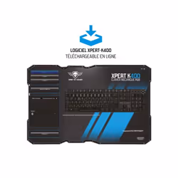 Spirit of Gamer XPERT-K400 clavier USB AZERTY Français Noir - Vue supplémentaire 6