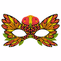JANOD Creative Kit - Fluorescent Masks and Pencils - Vue supplémentaire 3