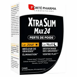 Forté Pharma XtraSlim Max 24 Perte de Poids 30 Comprimés