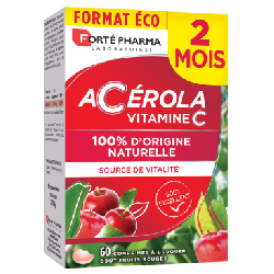 Forte Pharma Energie Acerola 60 Comprimés à croquer