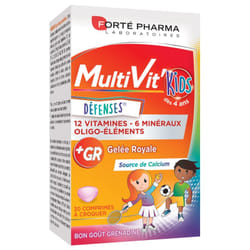 Forté Pharma MultiVit'Kids Défenses 30 Comprimés à Croquer
