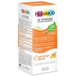 Pediakid Sirop Enfant 22 Vitamines et Oligo-élément 125 ml
