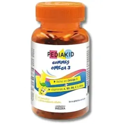 PEDIAKID GOMMES OMEGA 3 60 OURSONS