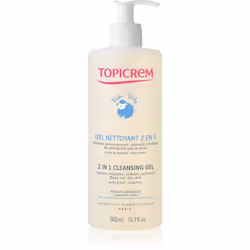 Le produit Topicrem BABY My 1st Cleansing Gel 2in1 est conçu pour laver délicatement la peau douce de l’enfant.