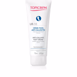 La crème Topicrem UR-10 Anti-Calluses Foot Cream constitue un soin parfait pour vos jambes.
