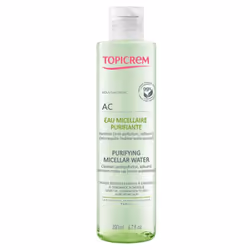 TOPICREMAC Eau Micellaire PurifianteNettoie et démaquillePeaux sensibles mixtes à grasses à tendance acnéiques200ml AC Eau Mi ...