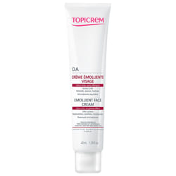 Crème émolliente visage 40ml DA Peaux sensibles, très sèches et atopiques Topicrem