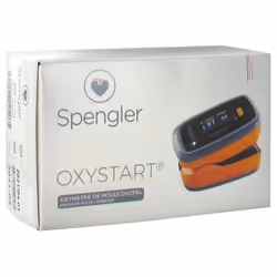 Spengler-Holtex Oxystart Oxymètre de Pouls Digital - Couleur : Orange
