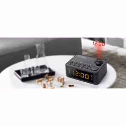 Muse M-178P Radio portable Horloge Numérique Noir - Vue supplémentaire 2