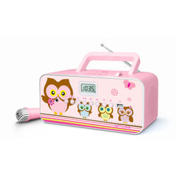 Muse M-29KP Système stéréo portable Numérique 1 W FM, MW, PLL Multicolore Lecture de MP3