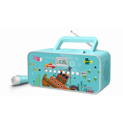 Muse M-29KB Système stéréo portable Numérique 1 W FM, MW, PLL Multicolore Lecture de MP3