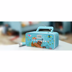 Muse M-29KB Système stéréo portable Numérique 1 W FM, MW, PLL Multicolore Lecture de MP3